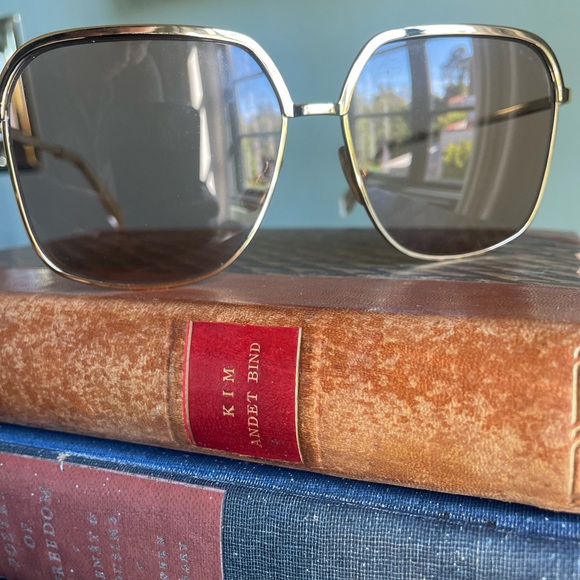 Celine gold frame sunglasses - Picture 3 of 7